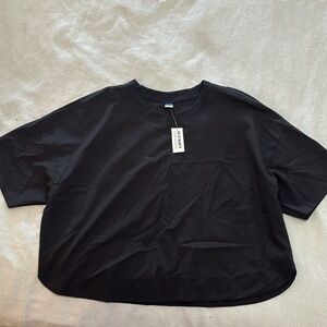 Old Navy Black Workout Top